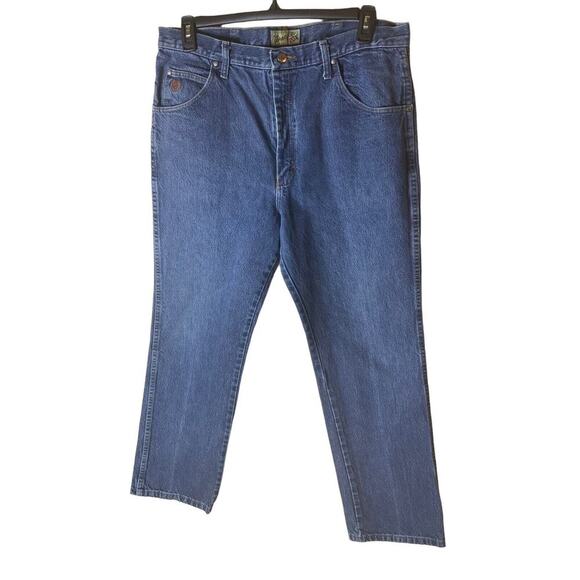 Wrangler 20X Jeans Men's Size 38X32 Classic Fit Cowboy Rodeo Denim - Picture 2 of 10